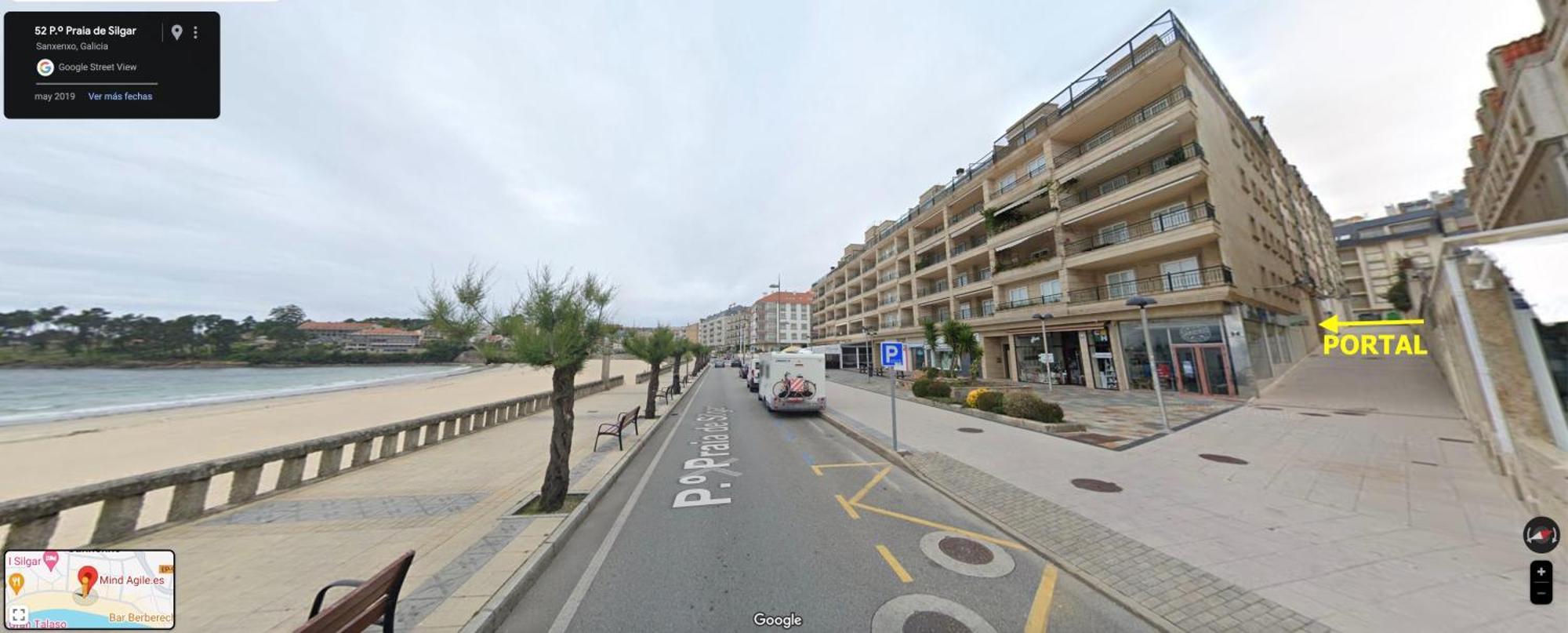 Apartament Playa De Silgar Sanxenxo Zewnętrze zdjęcie